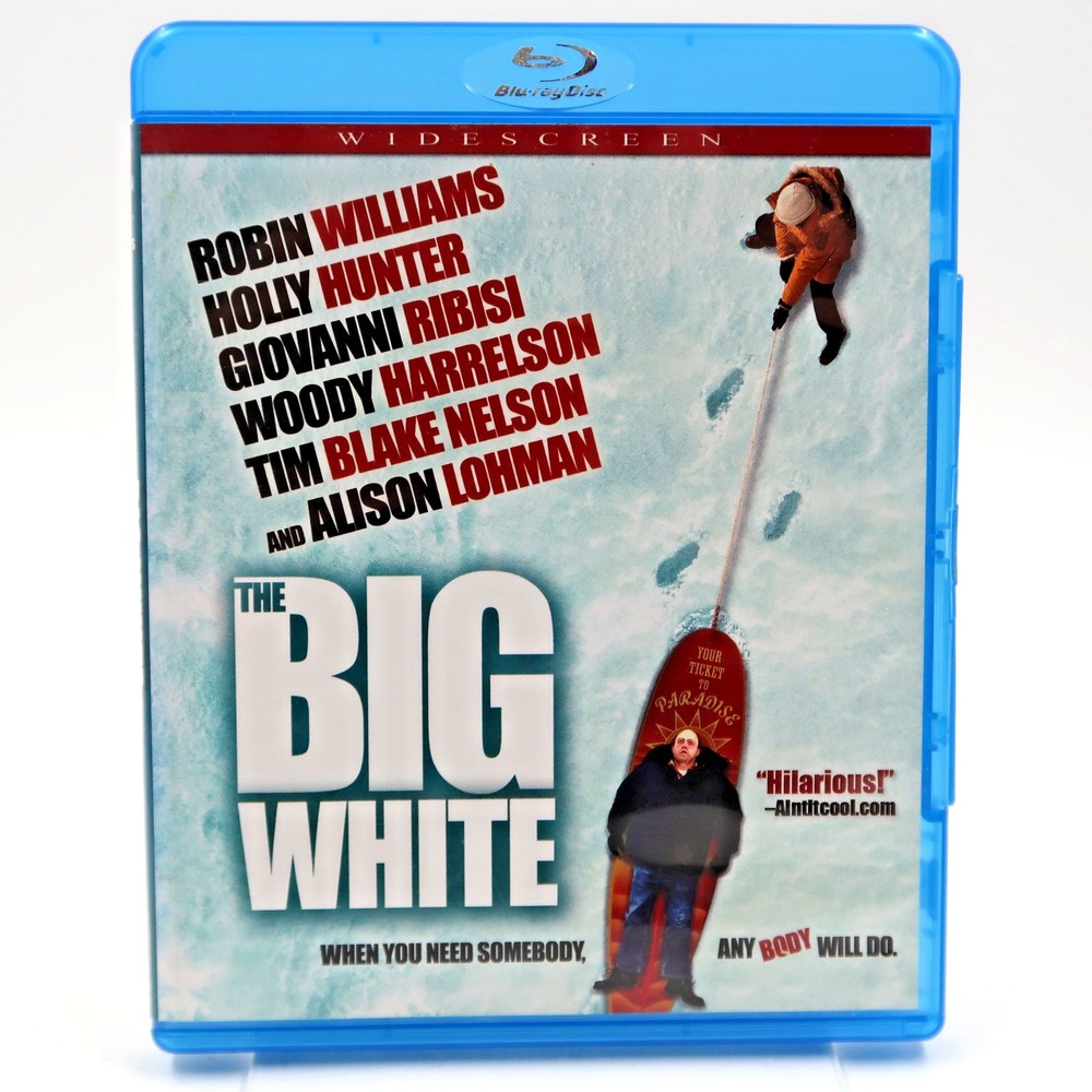 The Big White Blu-ray 2005 Robin Williams Woody Harrelson Movie R NTSC